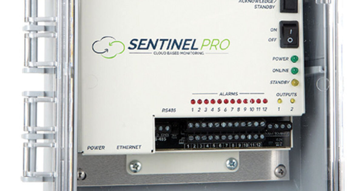 sensaphone sentinel pro not getting data